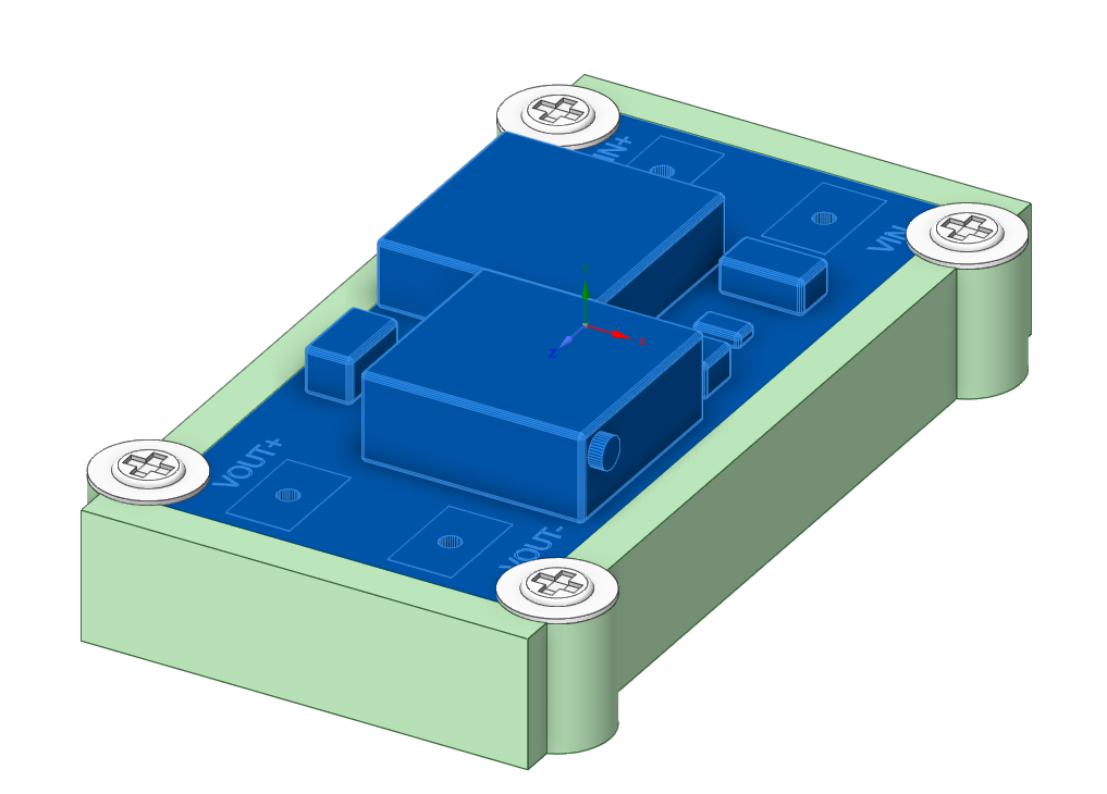Посадочное место MT3608 3D модель вид